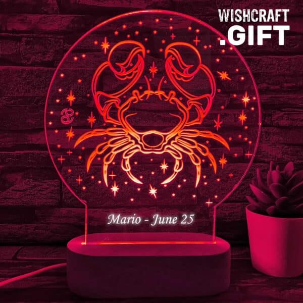 Cancer Zodiac Light